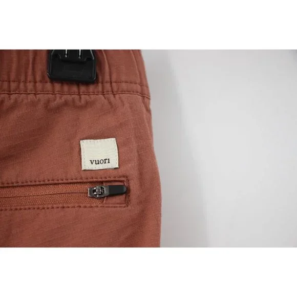 VUORI Womens Small Ripstop Pants Tapered Leg Elastic Waist Drawstring - Picture 5 of 10